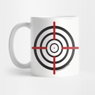 Bulls Eye Target crosshair Mug